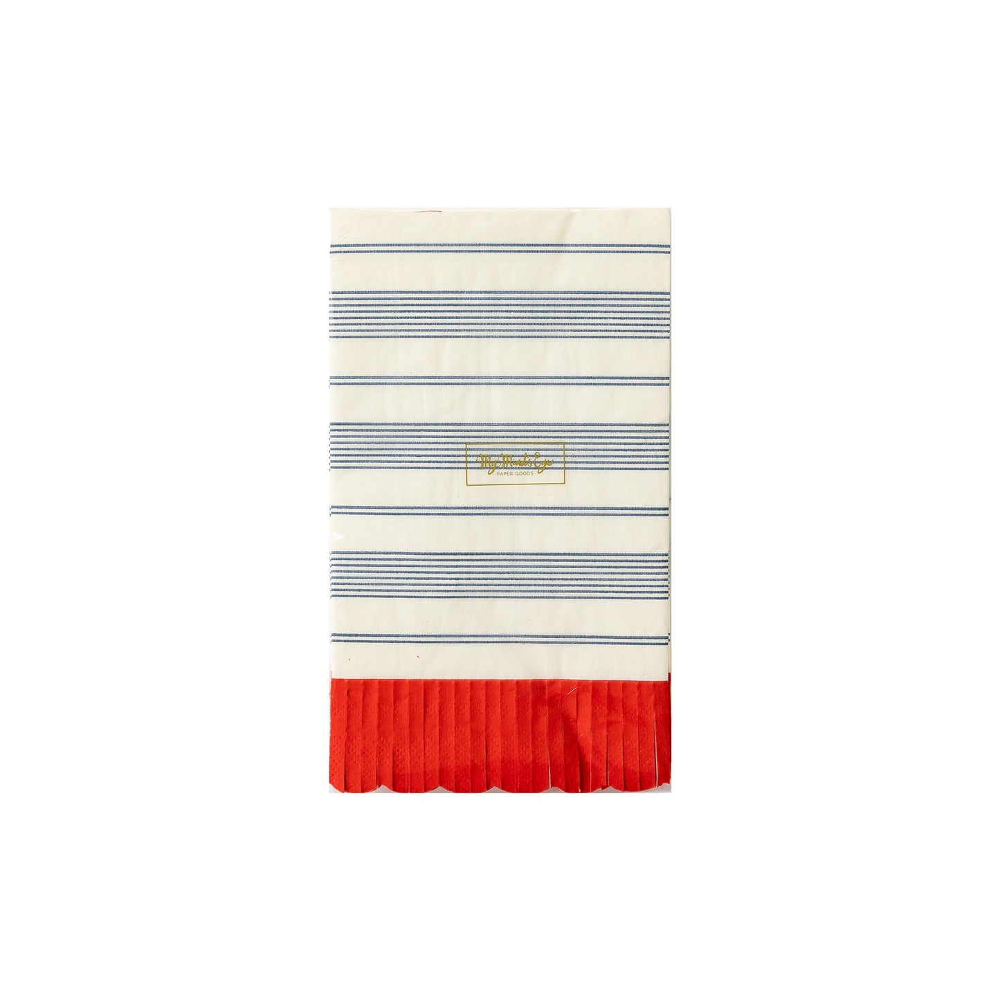 STRIPED SCALLOP DINNER NAPKIN