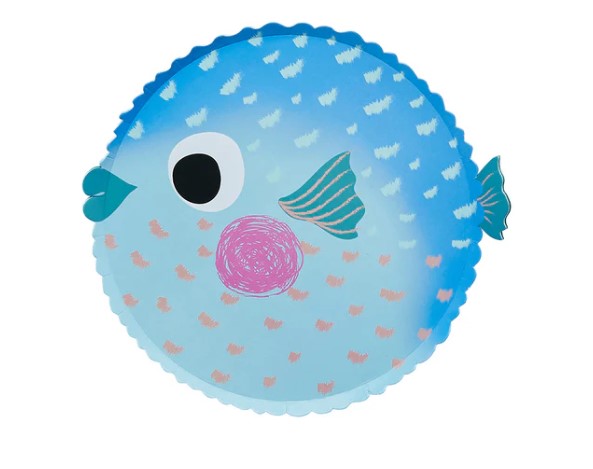 Puffer Fish Plates