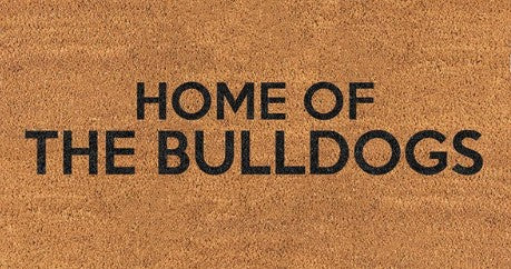 Door Mat - Home Of The Bulldogs