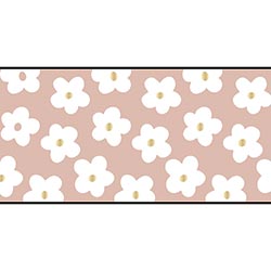 Paper Table Runner - Pink Flower