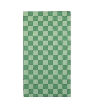 Checkered Paper Dinner Napkins