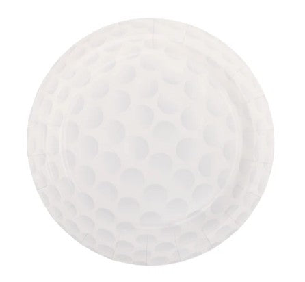 Golf Ball Paper Plate