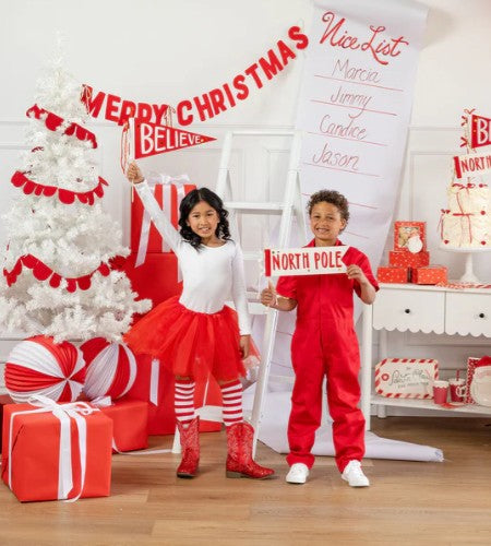 Believe Felt Pennant Set - Set of 2