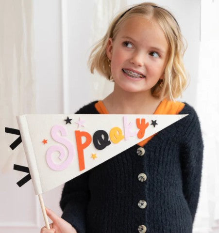 Hey Pumpkin Felt Pennant Banner