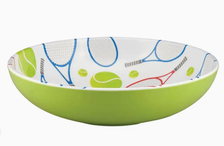 Tennis Melamine 11 7/8" Serving Bowl