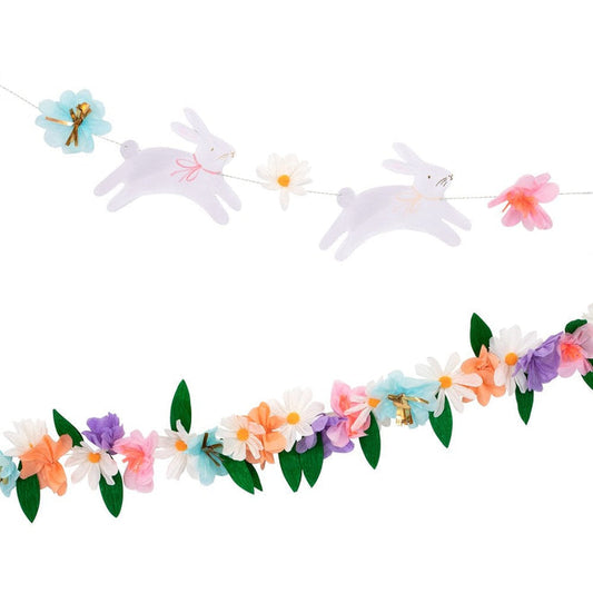 Spring  Bunny Garland (package of 2 designs)