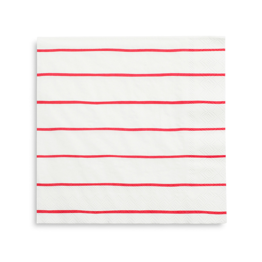 Candy Apple Frenchie Large Napkins