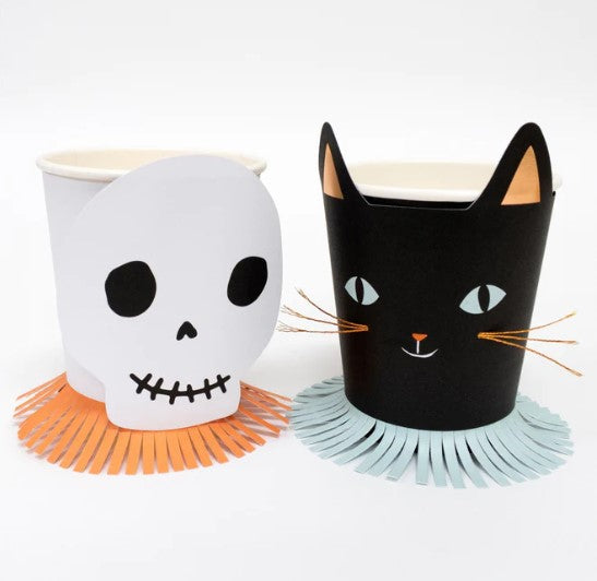 Vintage Halloween Cups