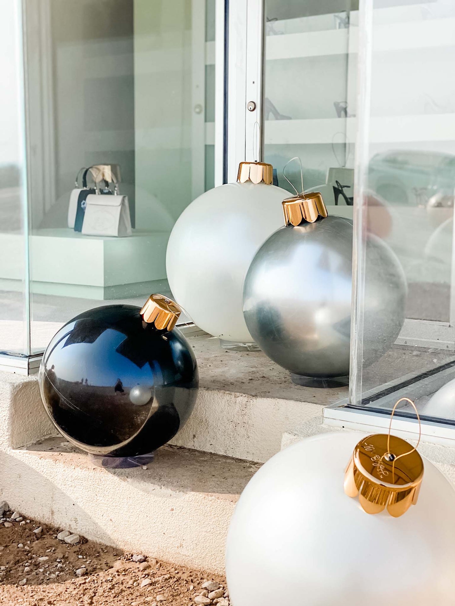 White Holiball (18 and 30 inch available)