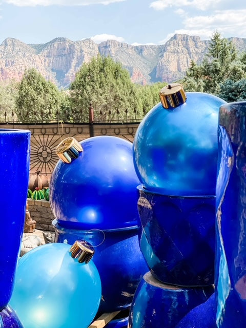 Dark Blue Holiball (18 and 30 inch available)