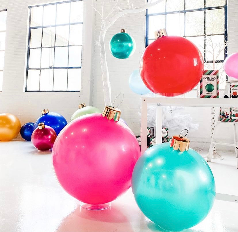 Light Blue Holiball (18 and 30 inch available)