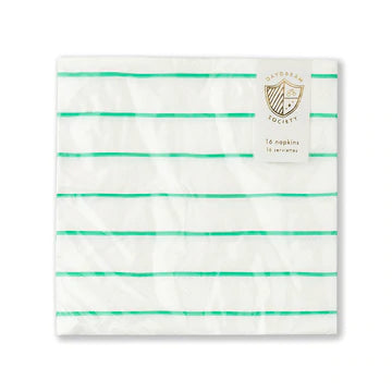 Clover Frenchie Striped Large Napkins