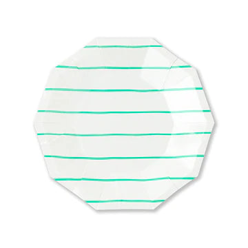 Clover Frenchie Striped Small Plates