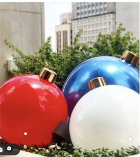 Dark Blue Holiball (18 and 30 inch available)