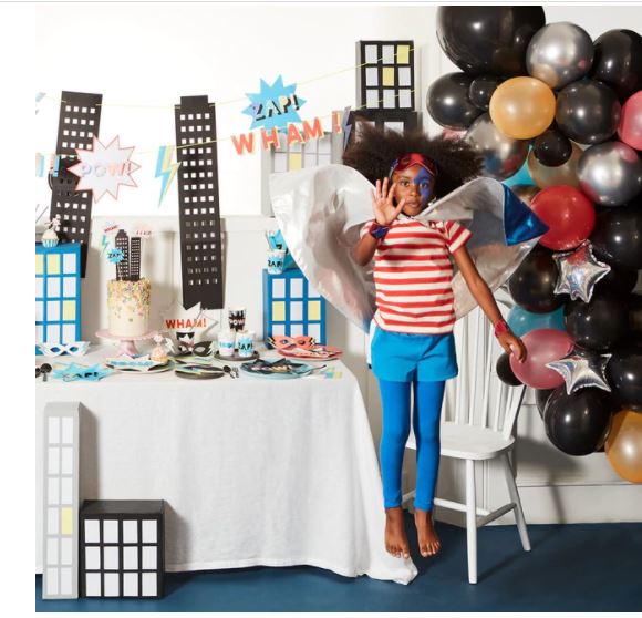 Superhero Plates (set of 8)