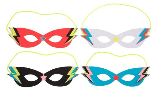 Superhero Masks (set of 8)