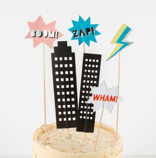 Superhero Cake Topper