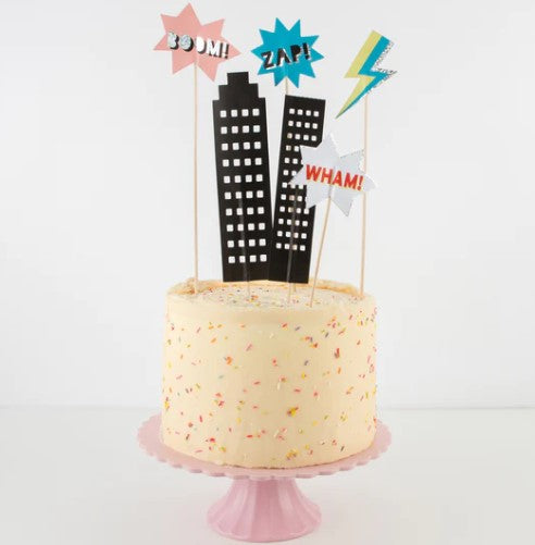 Superhero Cake Topper
