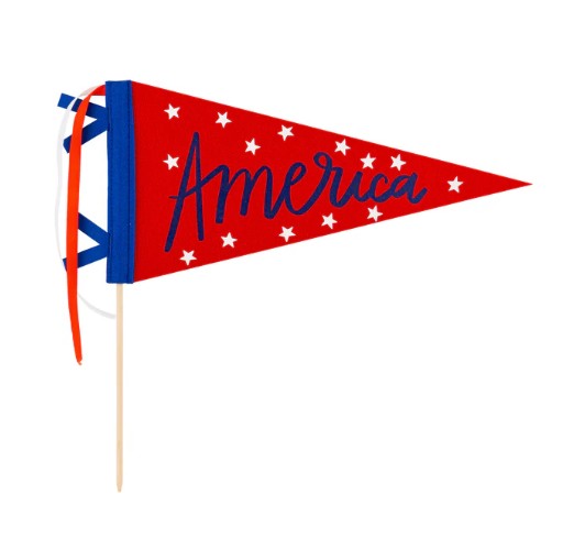 America Felt Pennant Banner