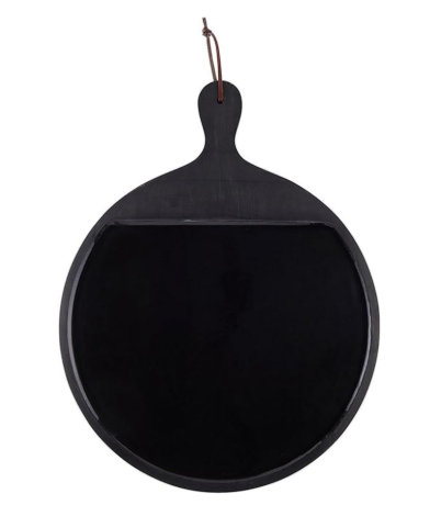 Charcuterie Boards Enamel Mango Wood Round Serving Tray for Cheese, Meat, and Fruit