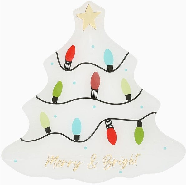 Holiday - 8" Glass Dish