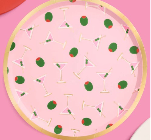 Martini Plates - 25 plates per package