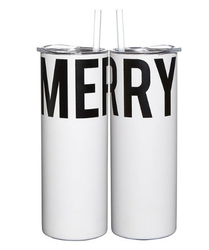 Skinny Tumbler - Merry