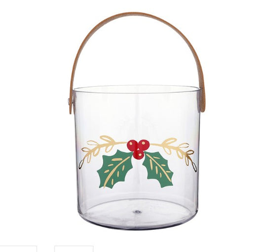 Acrylic Ice Bucket - Holly