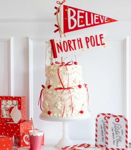 Believe Felt Pennant Set - Set of 2