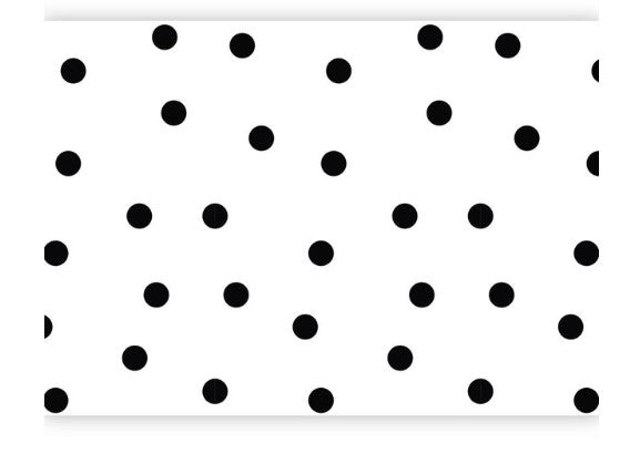 Black Polka Dot Runner