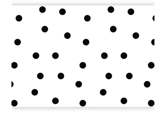 Black Polka Dot Runner