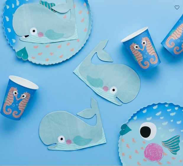 Whale Paper Napkins