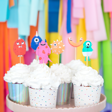 Little Monsters Cupcake Decorating Set