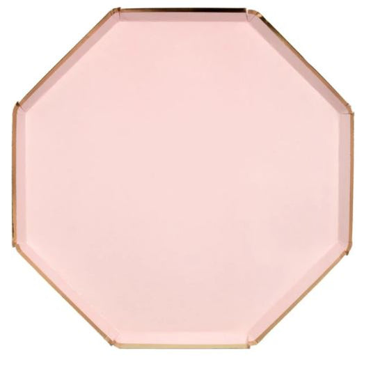 Dusty Pink Dinner Plates (set of 8)