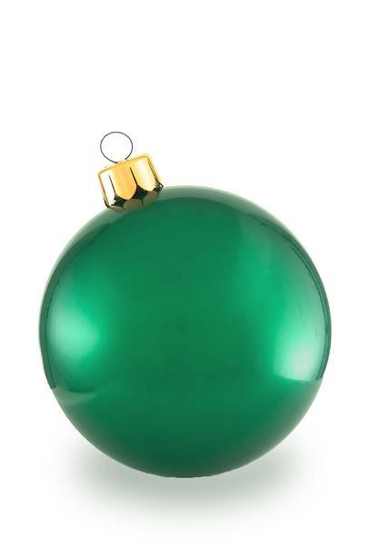 Vintage Green Holiball  (18 and 30 inch available)